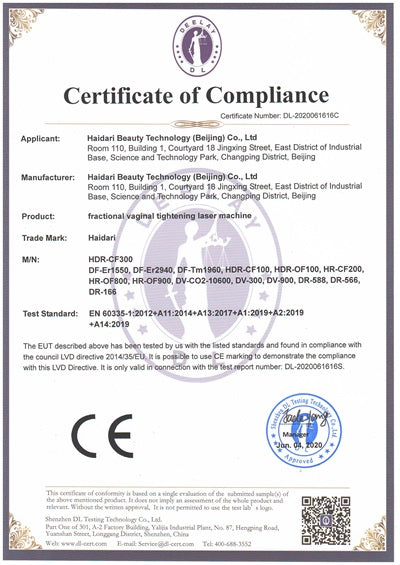 Certificate of Compliance